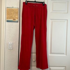 NY& COMPANY Y2K red lounge pants - MEDIUM